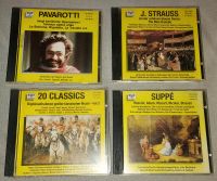 4 x CDs Doppel Alben 1 x Pavarotti J. STRAUß  20 Claassics Suppe' Nürnberg (Mittelfr) - Großreuth b Schweinau Vorschau