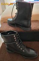 Boots Damen schwarz Größe 40 Brandenburg - Spremberg Vorschau
