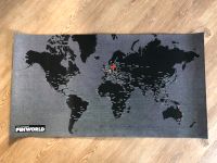 Weltkarte Filz, bereiste Länder, worldmap, 124x66 cm Berlin - Hohenschönhausen Vorschau