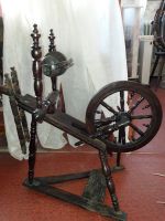 Antikes Spinnrad aus dem letzten Jahrhundert Hessen - Wettenberg Vorschau