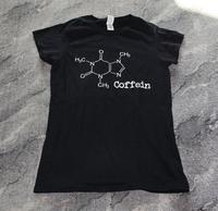 T-Shirt Aufdruck Coffein Kaffee schwarz Gr. S (34/36) Thüringen - Nordhausen Vorschau