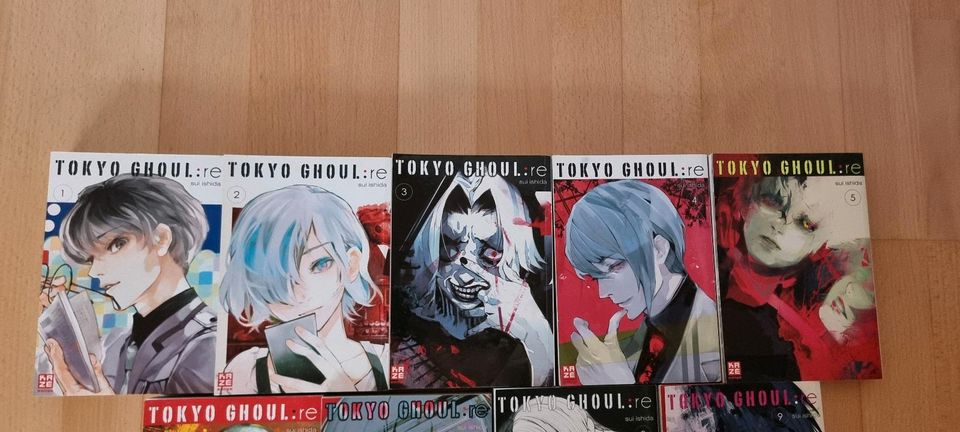 Tokyo Ghoul:re Band 01-09 Kaze Manga Deutsch in Weinheim