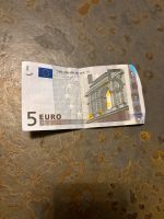 Alte 5 Euro Schein Sammler wert Hessen - Wartenberg Vorschau