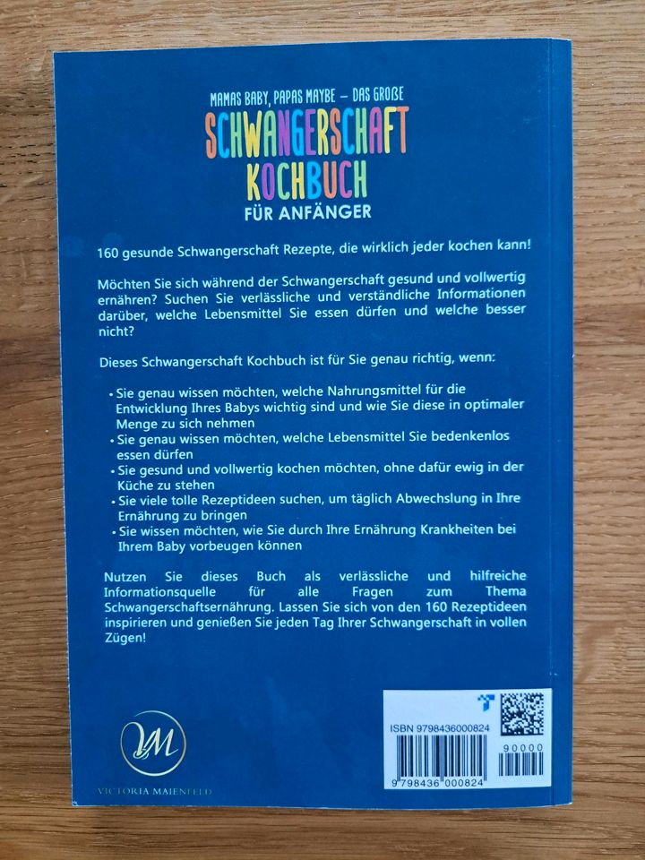 Schwangerschaft Kochbuch für Anfänger in Lichtenfels