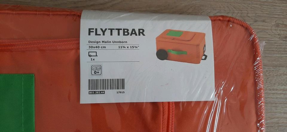IKEA Flyttbar Aufbewahrungsbox Spielekoffer Kinder 30x40 cm in Waabs