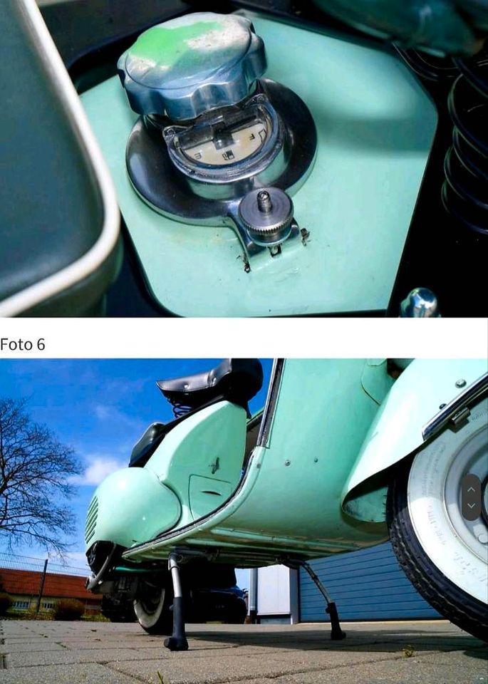 Piaggio Vespa Acma V56 Roller 125cc Wertgutachten in Illertissen