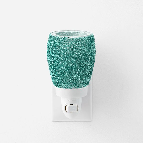 Scentsy Miniduftlampe Glitter Teal Glitzer Türkis Blau RABATT in Hopsten