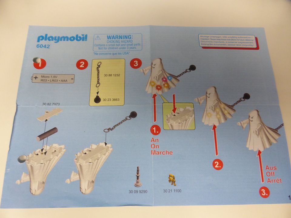 PLAYMOBIL 6042 GESPENST MIT LED FARBWECHSEL in Bonn