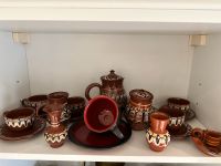 Keramik Set Vintage, Pfauenauge, Bulgarische Keramik aus DDR Zeit Thüringen - Erfurt Vorschau