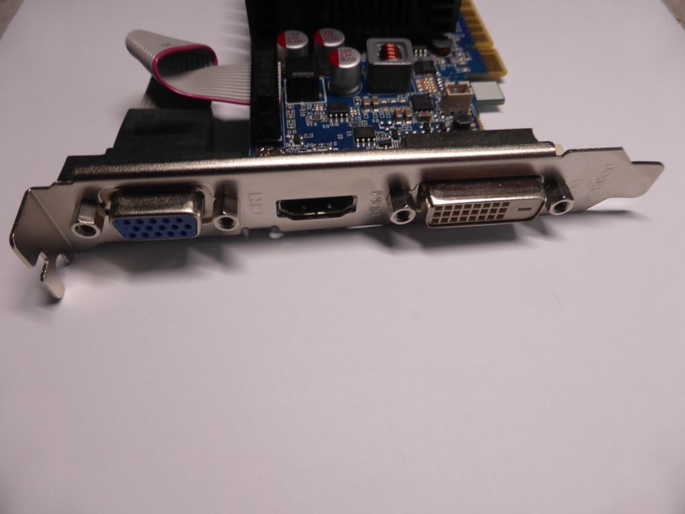 NVIDIA GeForce GT 710 Grafikkarte 2GB DDR3 Ram PCIe 2.0 x16 in Schnaudertal