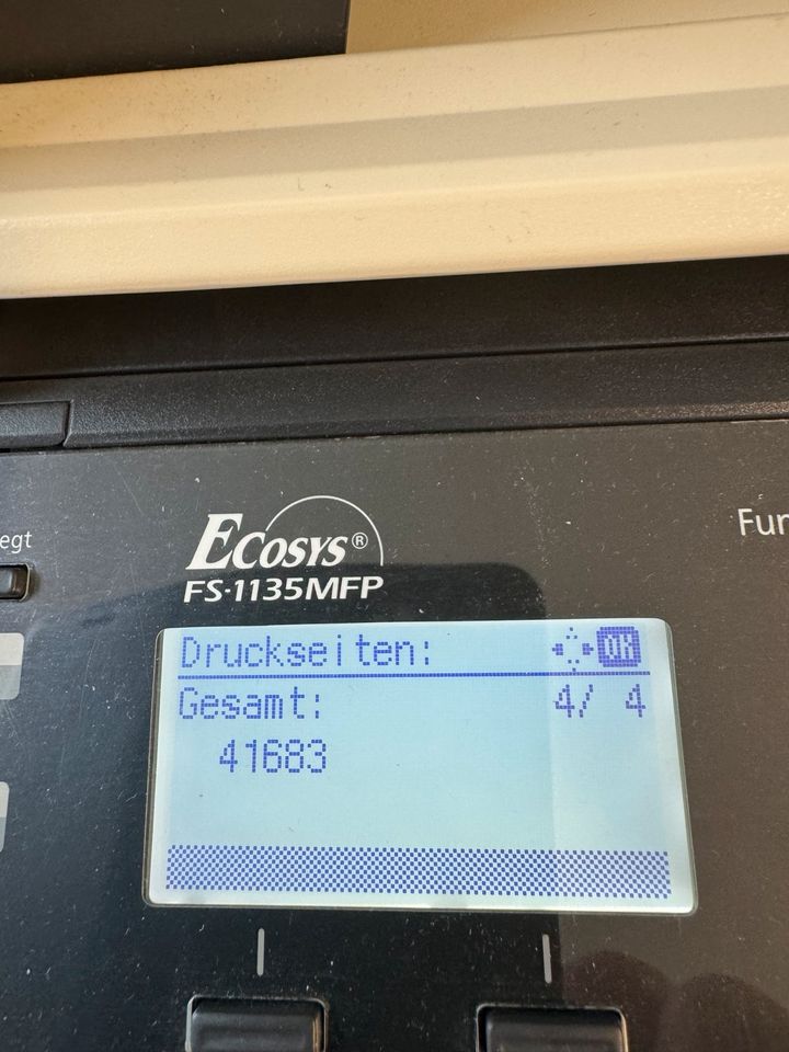Kyocera Ecosys FS-1135MFP Drucker Scanner Fax Kopierer in Sprockhövel