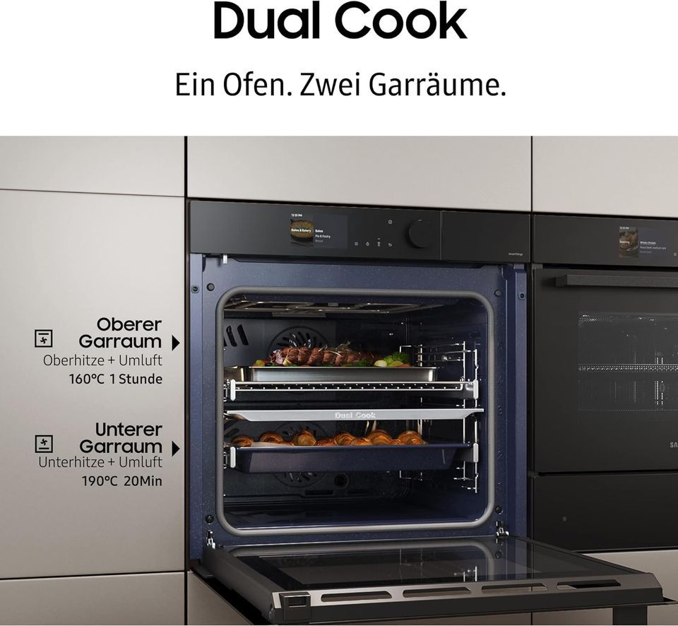 Samsung NV7B44503AS Ein­bau­back­ofen,Dual Cook,Selbstreinigung in Hannover