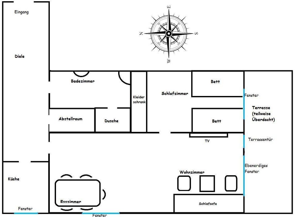 Borkum, Ferienwohnung, Buchungslücken in Nordkirchen