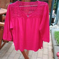 tolle pinke Street One Bluse, Größe 40 Brandenburg - Wilhelmshorst Vorschau