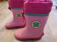 Gummistiefel Mädchen pink mit Reflektorstreifen Größe 26/27 Nordrhein-Westfalen - Lübbecke  Vorschau