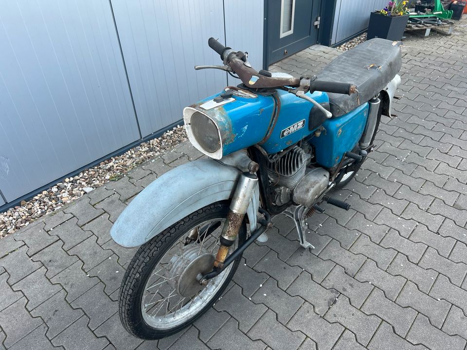 MZ ES150 ES 150 1974 Motorrad DDR 125 Simson in Osterweddingen