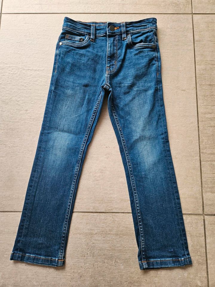 Jungen Next Jeans Blau Regular Gr. 116, wie neu in Großwallstadt