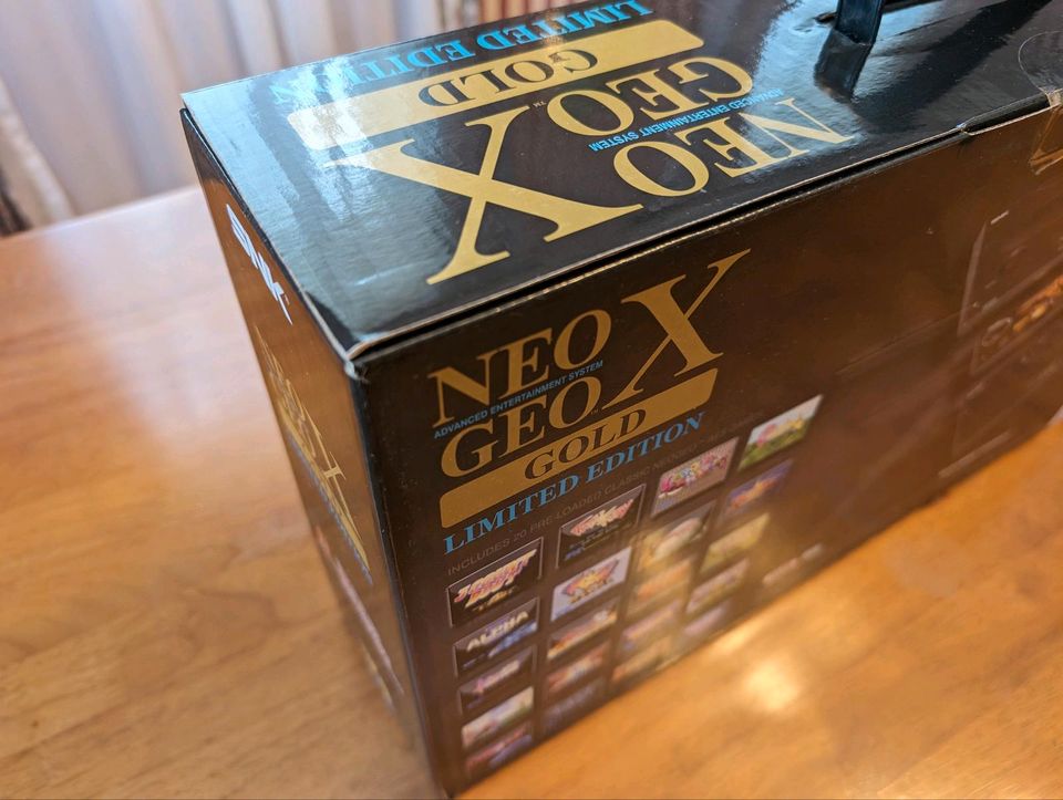 Neo Geo X Gold Limited Edition - NEU - Traumzustand in Beeskow