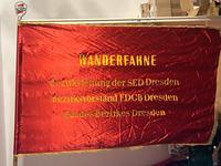 Flagge Banner DDR Wanderfahne FDJ SED Selten Stockfahne MfS Orden Berlin - Schöneberg Vorschau