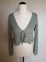 Crop Langarmshirt Langarm Shirt Croptop Mintgrün Shein Gr. 38 M Nordrhein-Westfalen - Steinheim Vorschau