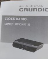 Grundig Radiowecker Sonoclock KSC 35 Neu Baden-Württemberg - Kressbronn am Bodensee Vorschau