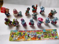 Ü Ei Figuren Set Hippo Schlümpfe Teddies Leo Birds Kroko Dagobert Rheinland-Pfalz - Offstein Vorschau