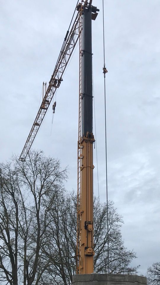 Baukran Mietkran Liebherr 26 K in Taufkirchen Vils