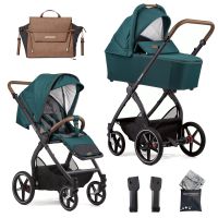 Gesslein FX4 Swing - 2in1 Kinderwagen-Set - Design 461461 - inkl. Panorama Lyx Babywanne + Sportsitz Swing + Wickeltasche + Zubehör - NEU Hessen - Fulda Vorschau