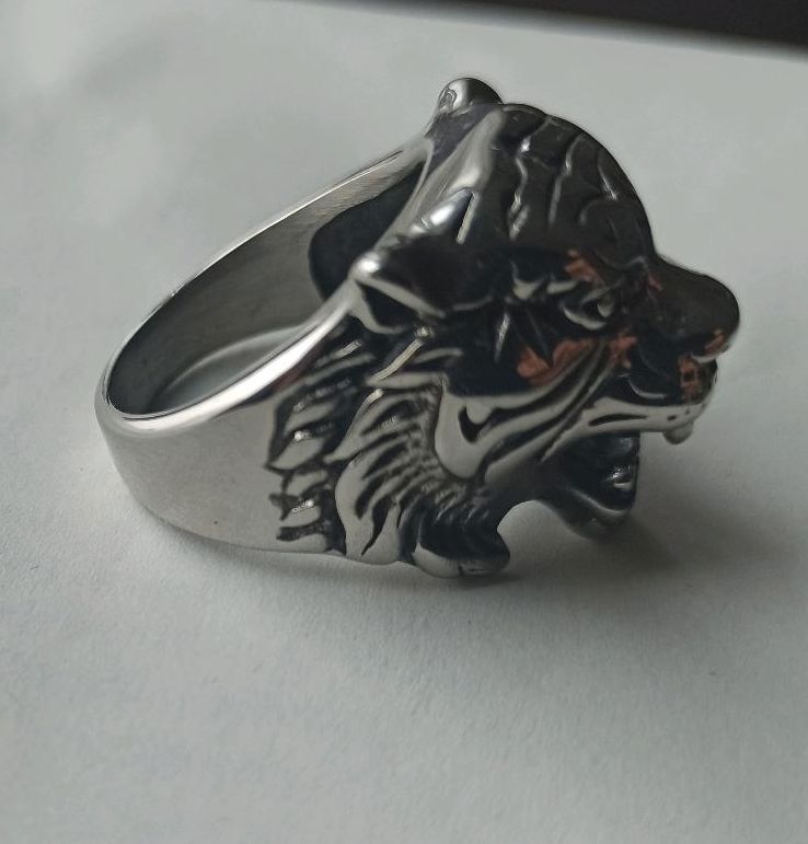 Fingerringe Tiger-kopf ringe , elegante Ringe Neu! in Gießen