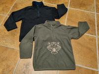 Fleecepullover Pullover Palomino 116 blau + Kik 122 khaki Schleswig-Holstein - Walksfelde Vorschau