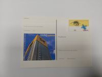 alte Postkarte Hannover Expo 2000 mit Briefmarke 100 Aachen - Aachen-Mitte Vorschau