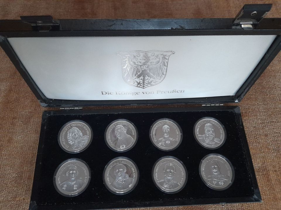 1 Münzensatz Könige von Preußen in Kandern