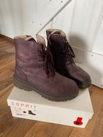 Esprit Stiefeletten Stiefel Schnürboots Fell Gefüttert Bordeaux Sachsen-Anhalt - Teuchern Vorschau