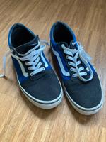 Sneaker Vans flach Größe 38 blau/schwarz Baden-Württemberg - Bühl Vorschau