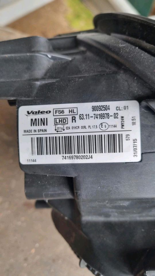 MINI Cooper 90117995 F56 F57  Frontscheinwerfer LED Rechts in Erkelenz