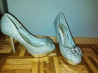 JUMEX High Heels silber Niedersachsen - Soltau Vorschau