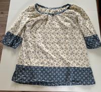 Shirt gemustert * Beige-Blau * Größe 44 * bonprix coll. NEUWERTIG Schleswig-Holstein - Henstedt-Ulzburg Vorschau