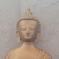 Buddha Figur aus Messing (Farbe: gold) Baden-Württemberg - Weinheim Vorschau