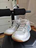 Asics Turnschuhe seigyo Größe 41.5 weiß blau Sport Berlin - Köpenick Vorschau