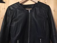 Lederjacke MANGO Mango Jacke Übergang Leder M schwarz -wie neu- Bayern - Meitingen Vorschau