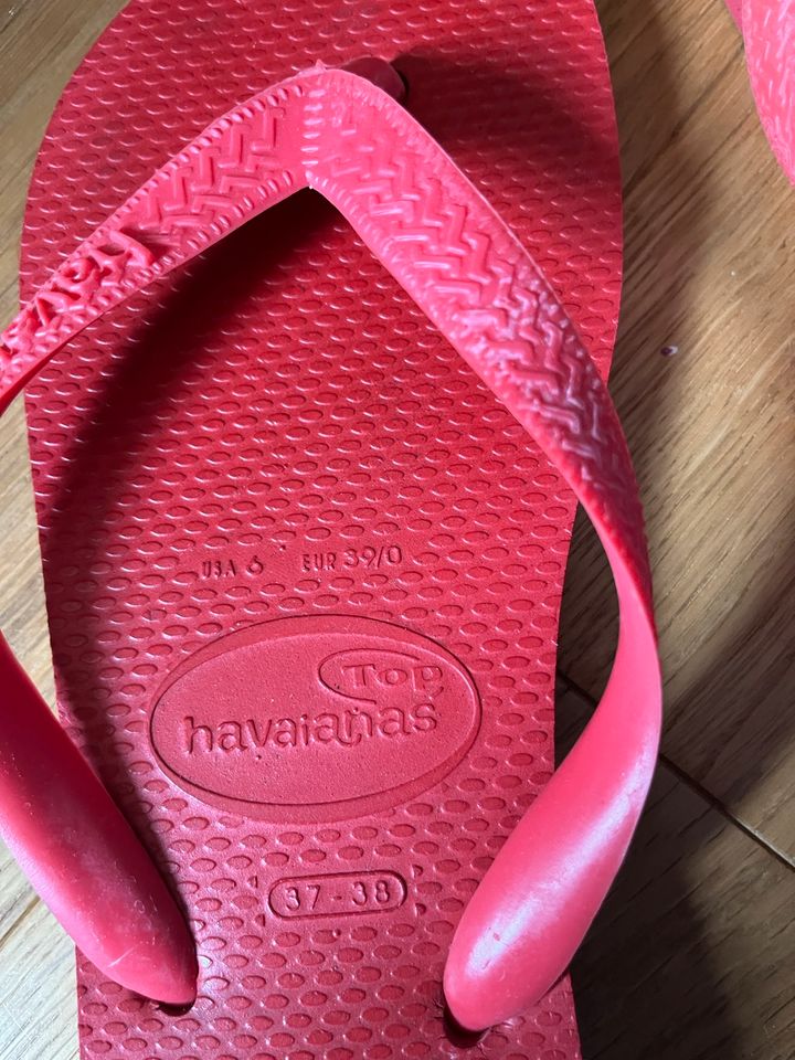 Havaianas rot Größe 37/38 in Stuttgart