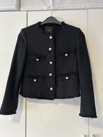 Edle Jacke von Mango MNG schwarz mit silbernen Knöpfen Kr. Dachau - Röhrmoos Vorschau