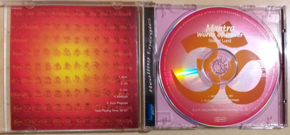 Mantra CD Words of Power Neuzustand 2000 OM Aum ah Allelujah in Heimsheim