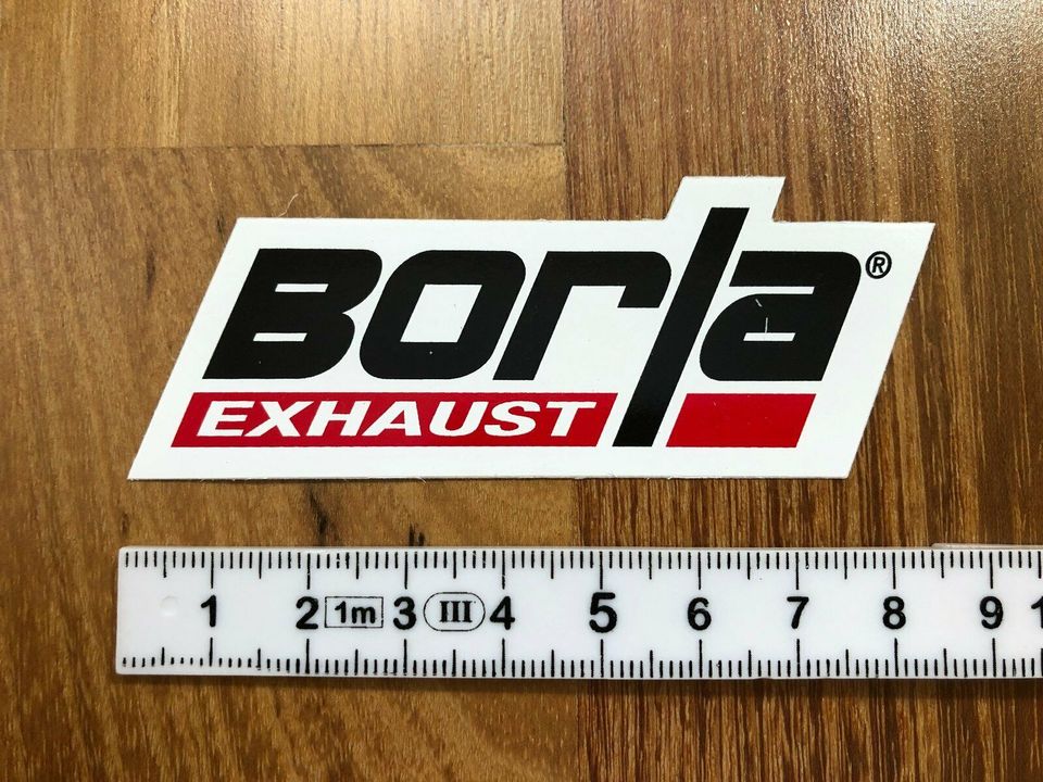 Borla Exhaust USA Original Aufkleber Sticker 8 cm in Kassel