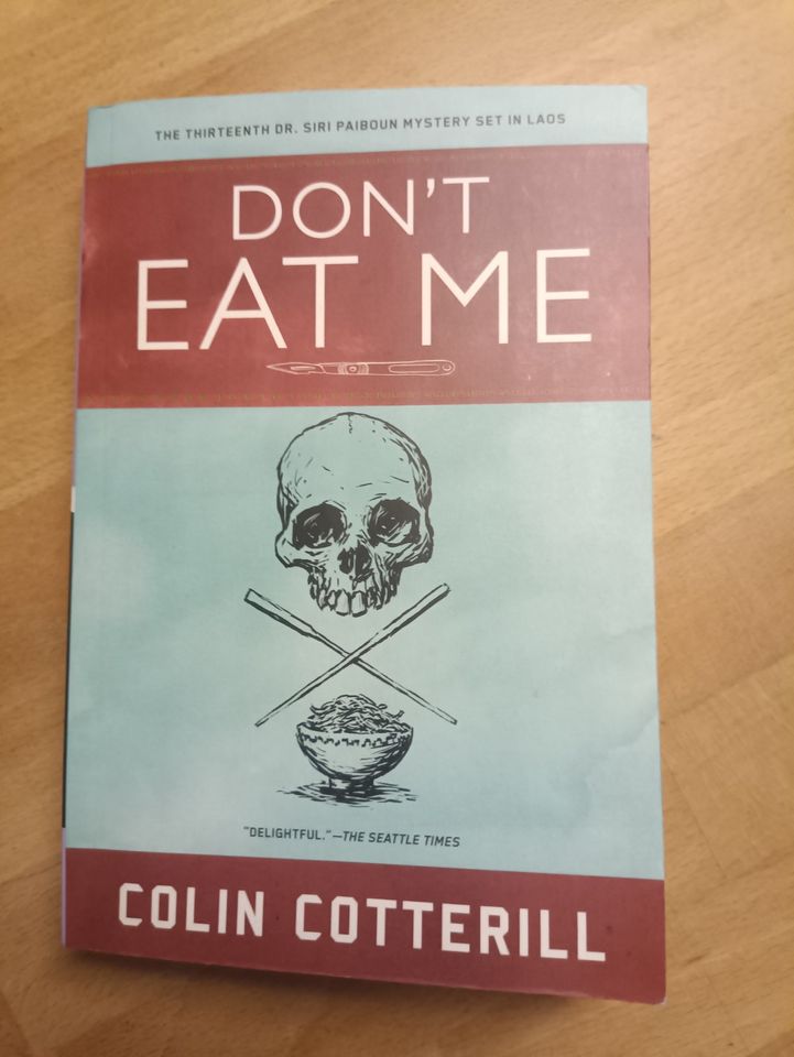 Don´t eat me, Colin Cotterill, englisch in Rüdesheim