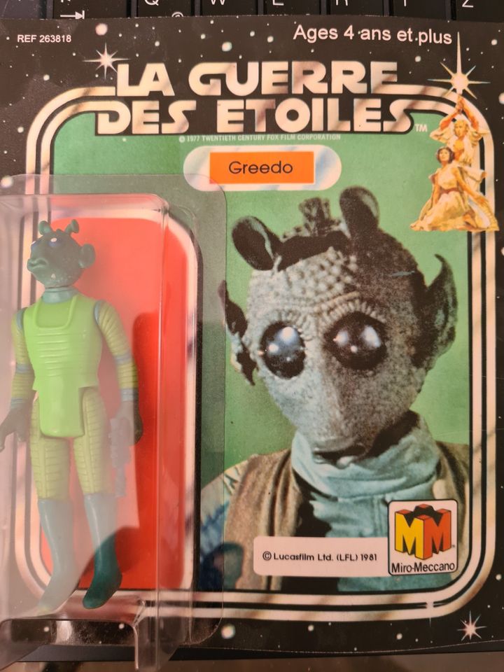 Star Wars La Guerre des Etoiles 1981 - Meccano - Greedo - in Berlin