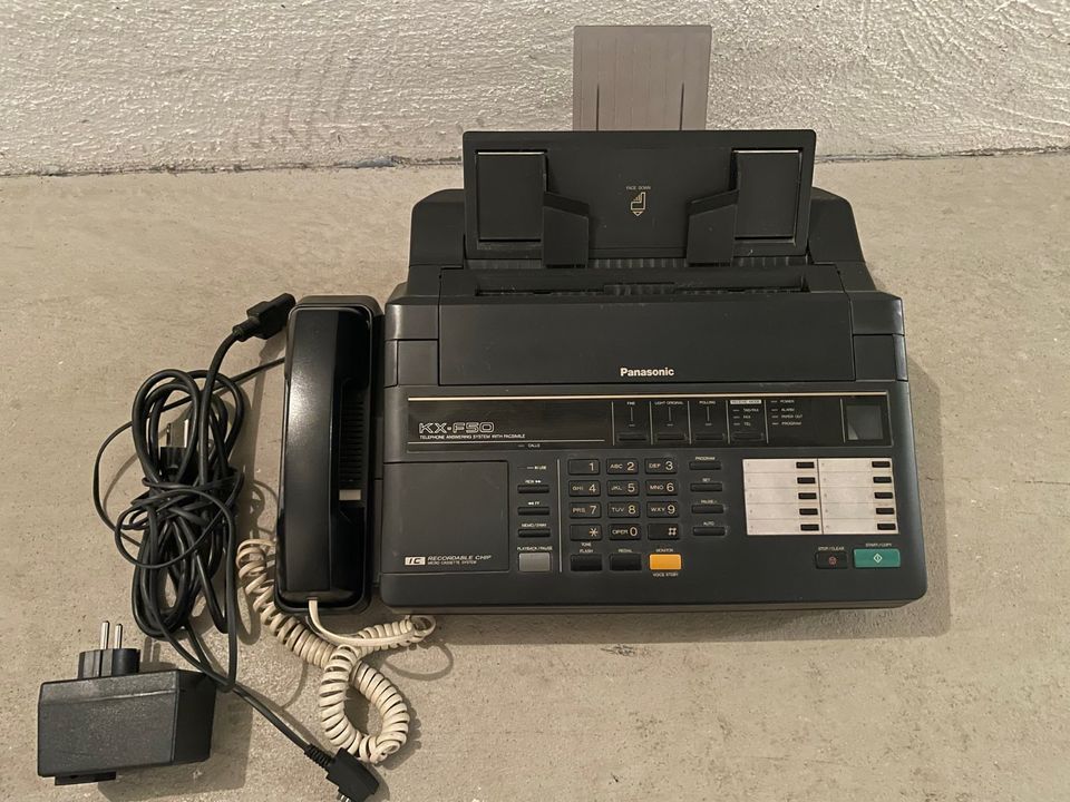 Vintage! Panasonic Telefon- Faxgerät inkl. Zubehör in Nürnberg (Mittelfr)