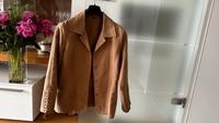 Boho alcantara Blazer schnürung Cowboy Camel 90s y2k Bayern - Herzogenaurach Vorschau