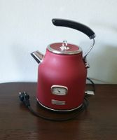 Westinghouse Retro Wasserkocher rot 1,7 L Schleswig-Holstein - Ellerau  Vorschau