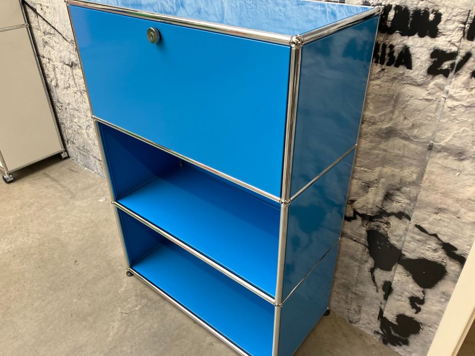 USM Haller Highboard Sekretär Regal Lichtblau Blau in Stuttgart